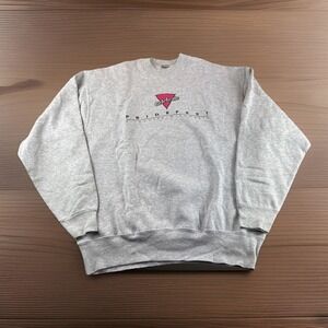 Vintage FOTL Pridefest Sweater Adult XL Gray LGBTQ+ Milwaukee Made in USA READ